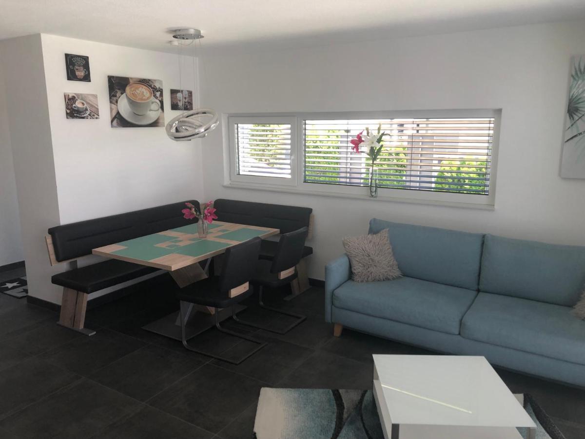 Moderne Ferienwohnung mit Terrasse und Garten Verwaltungsgemeinschaft Haldenwang Exterior foto