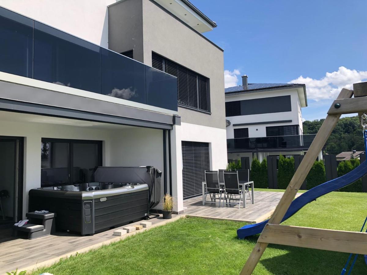 Moderne Ferienwohnung mit Terrasse und Garten Verwaltungsgemeinschaft Haldenwang Exterior foto